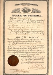 Florida Documents Signed by Governors EPSON0161 212x300 Florida Documents Signed by Governors