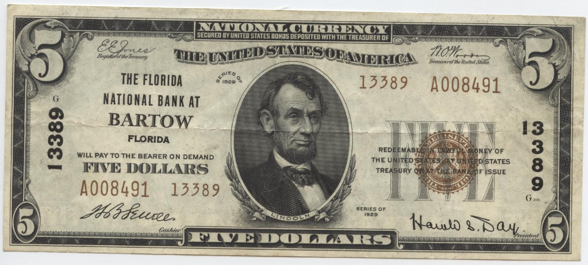 BARTOW Hometown Currency