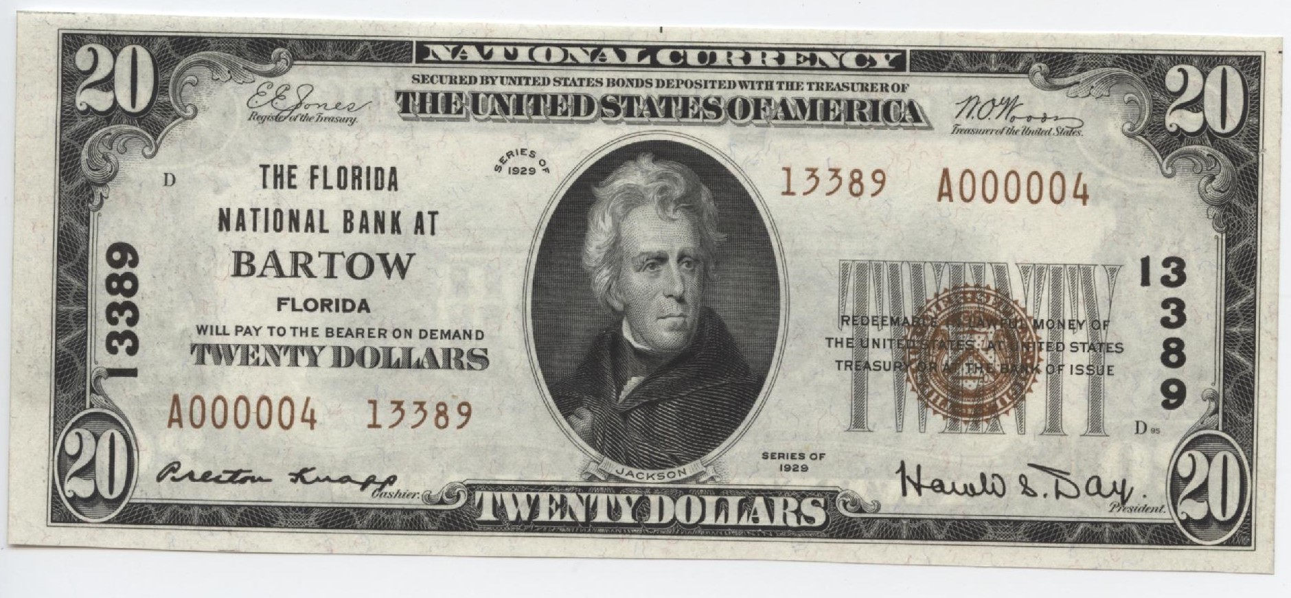 BARTOW Hometown Currency
